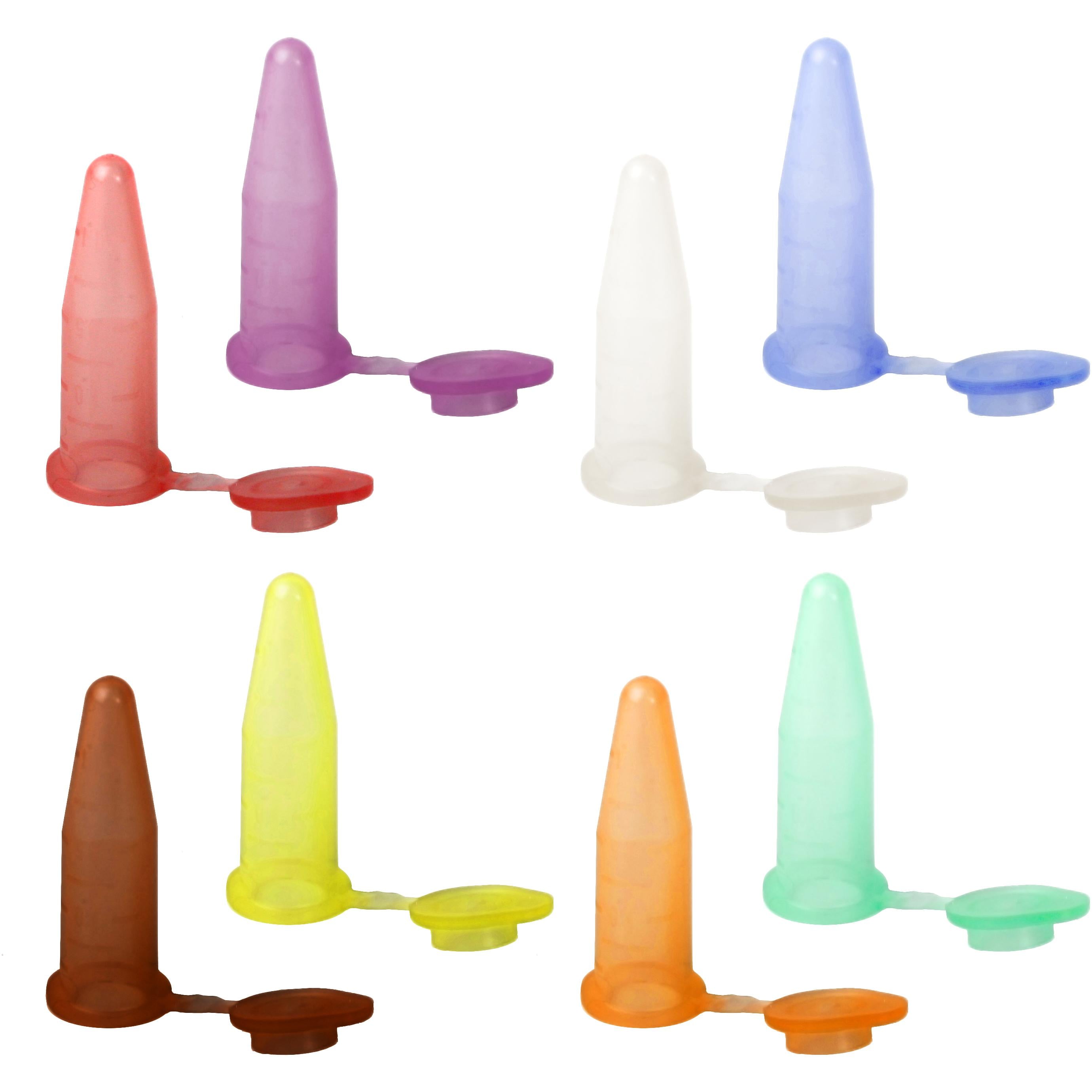 0.5mL Flat Top Microcentrifuge Tubes