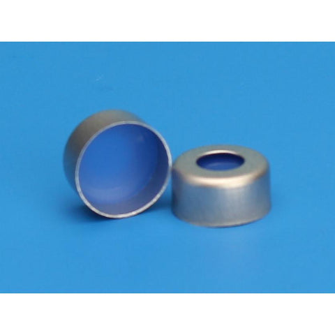 11mm Aluminum Crimp Seals, Ultra Low Bleed Septa