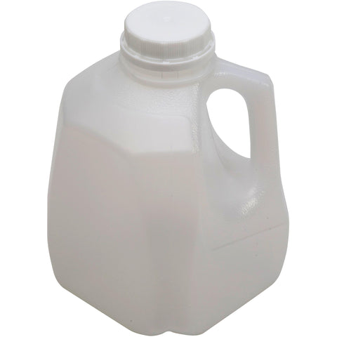 608724, Bottle Squat Jug w Hand, HDPE 32oz