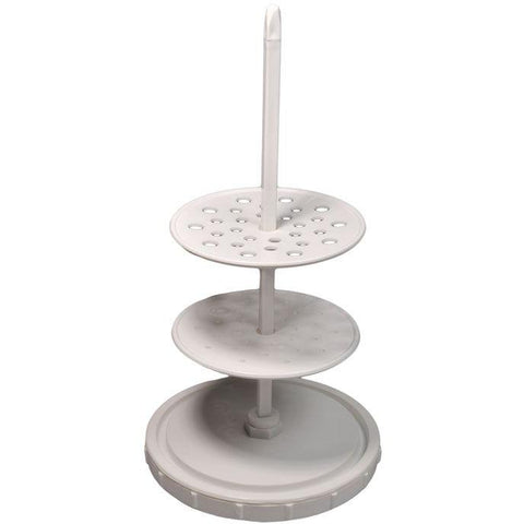 Pipette Stand, Vertical, 28-Place, PP