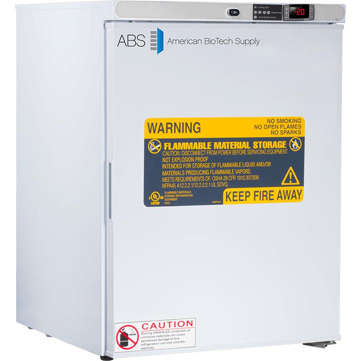 ABS Premier Flammable Storage Freezers with Natural Refrigerants