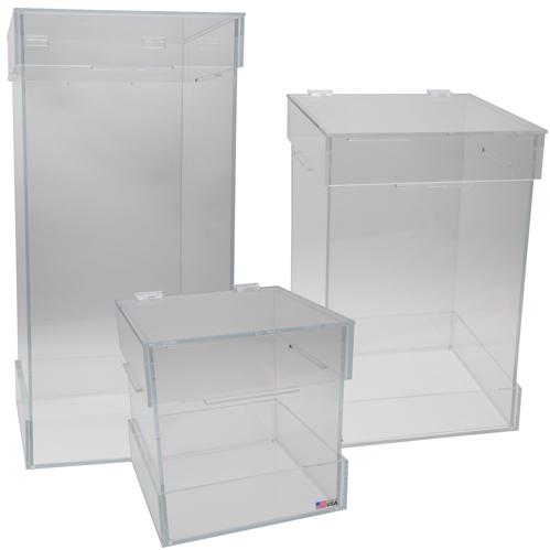 Acrylic Holders for Disposal Boxes