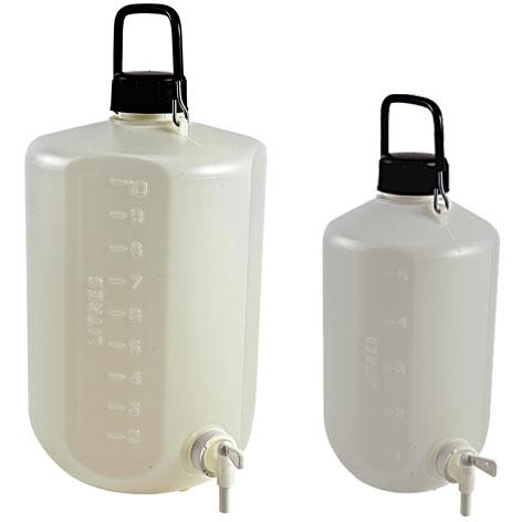 Azlon Carboy, Aspirator with Stopcock HDPE