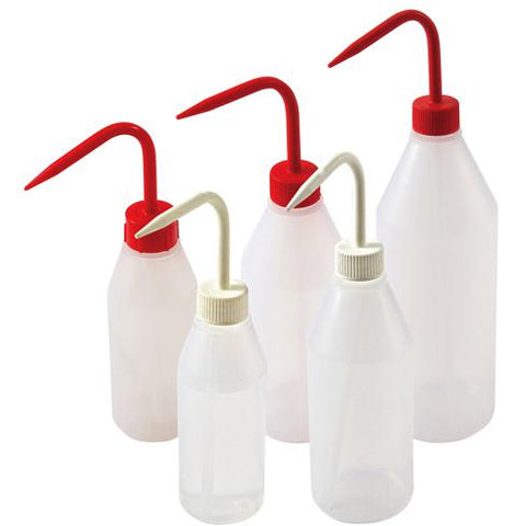 Azlon Sloping Shoulder Wash Bottle, LDPE