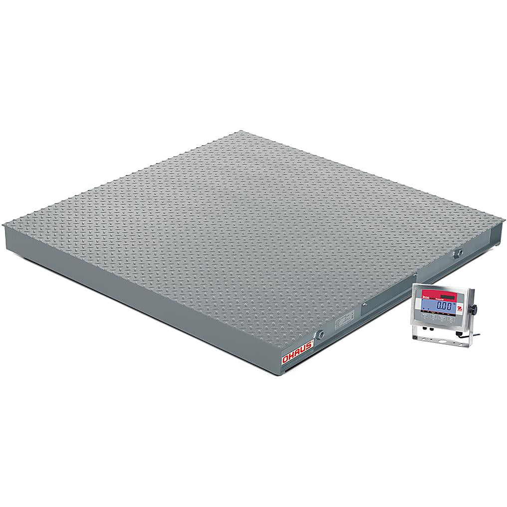 Ohaus® VX Series Washdown Economical Floor Scale (Readability up to 0.5 lb)