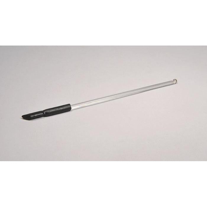 Stirring Rods, Glass with Rubber Policeman