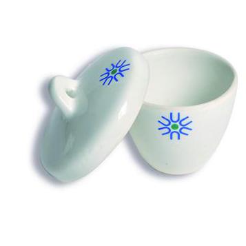 Crucibles, Tall Form with Cover, Porcelain