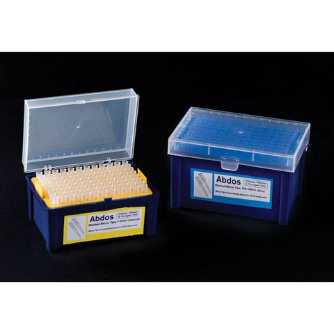 Racked Micro Pipette Tips, Sterile, PP