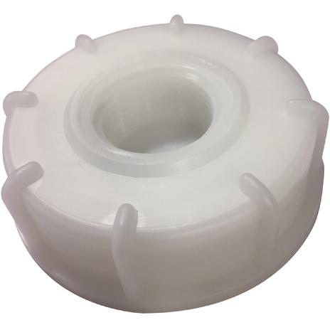 8739-0081, Screw Cap, HDPE, 63mm, threaded for spigot