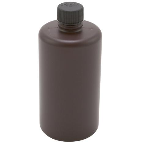 Azlon Narrow-Mouth Laboratory Bottles, Amber, HDPE