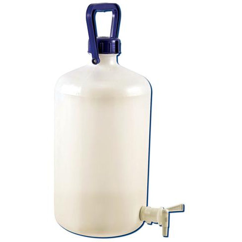 Kartell Heavy Walled NM Carboy with Spigot, HDPE