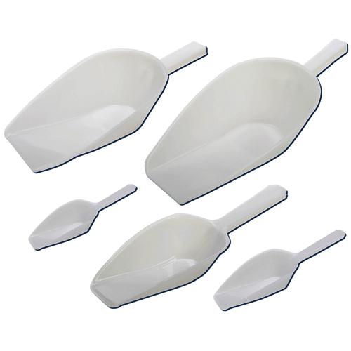 Scoops, Flat Bottom, HDPE
