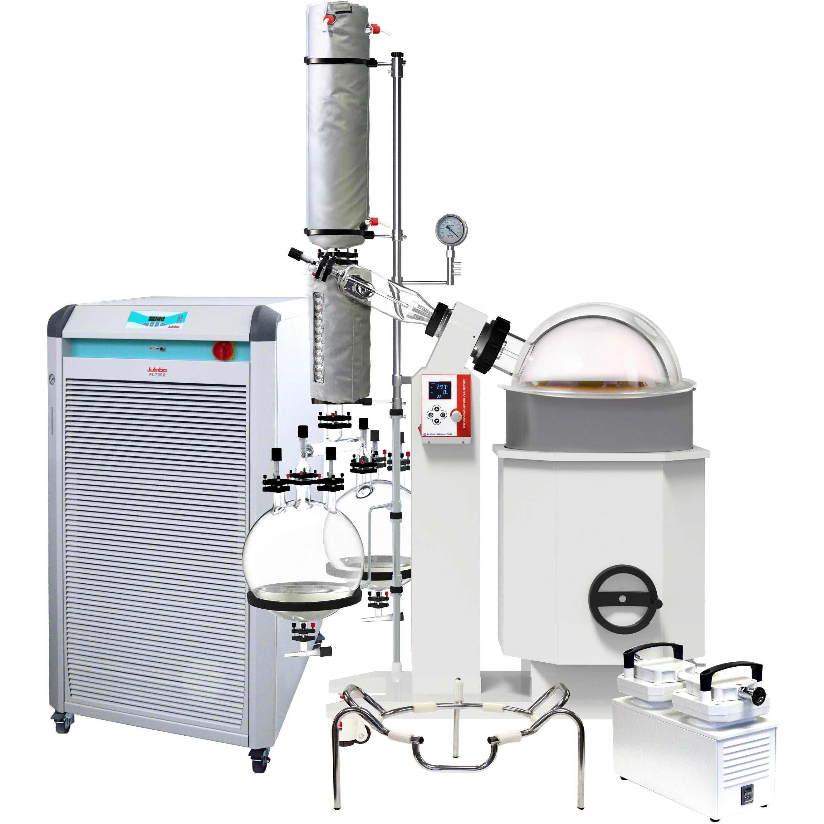 Ai SolventVap 50L Rotary Evaporator, Turnkey, with Julabo Chiller and ULVAC Pump