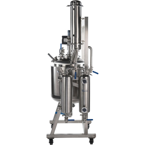Ai 50L Dual-Jacketed, 316L-Grade Stainless Steel Reactor