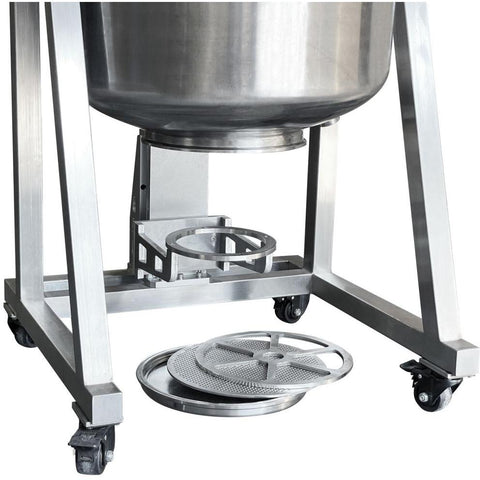 Ai 100L Dual-Jacketed, 316L-Grade Stainless Steel Filter Reactor