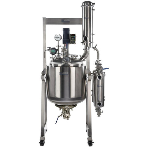Ai 100L Dual-Jacketed, 316L-Grade Stainless Steel Filter Reactor
