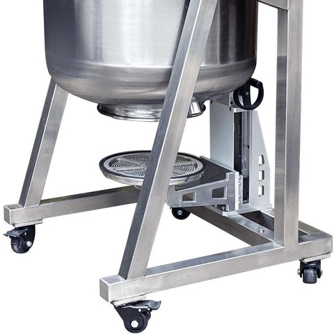 Ai 100L Dual-Jacketed, 316L-Grade Stainless Steel Filter Reactor