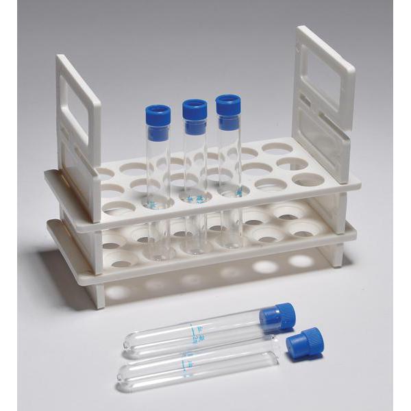 Test Tubes, Polystyrene with Caps