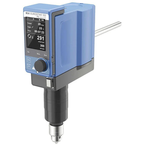 IKA EUROSTAR 100 P4 Ultra Torque Overhead Stirrer, 320 Ncm, Up to 100 L