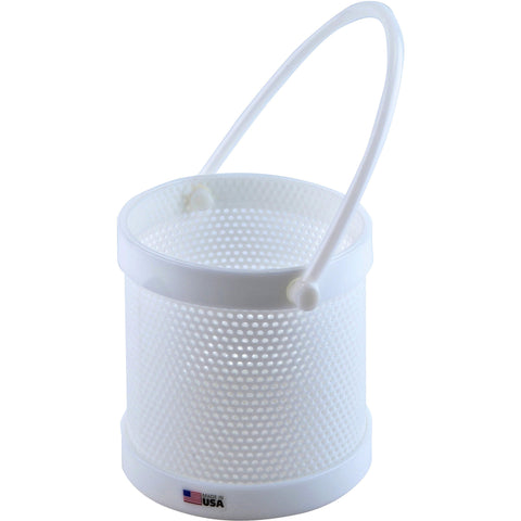 146584, Basket Dipping Round, HDPE 10 x 10"