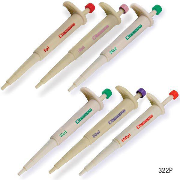 Diamond® Jr. Mini Pipettors, Fixed Volume