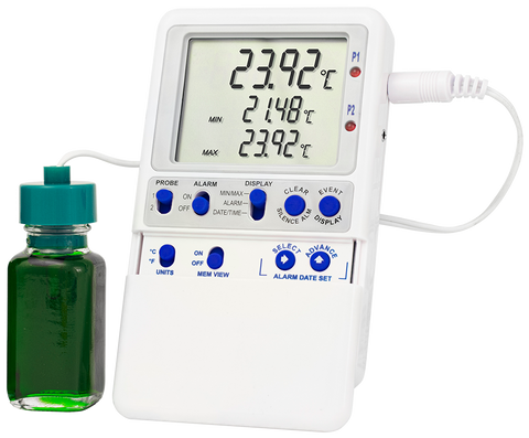 Single Probe Temperature Monitoring Device with USB Transfer