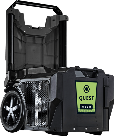 Quest Hi-E Dry 140 Portable Dehumidifier, 135 Pint