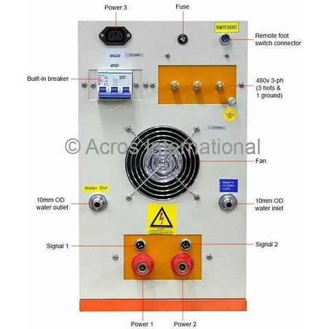 Induction Heater, High-Frequency, Split, 60kW, 30-150KHz