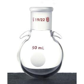 Flask, Round Bottom, Outer Joint, with Hooks