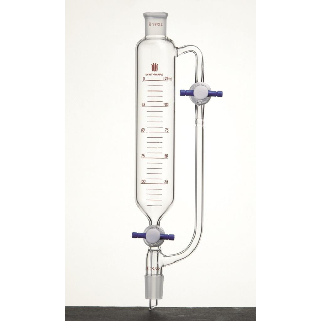 Funnel, Pressure Equalizing, PTFE Stopcocks