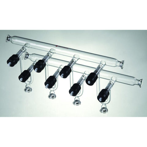 Manifold, Double Bank, with #15 O-Ring Joints