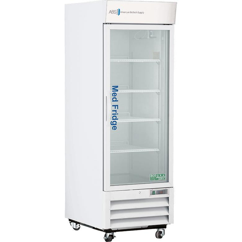ABS Standard Glass Door Pharmacy Refrigerators, 23 cu ft