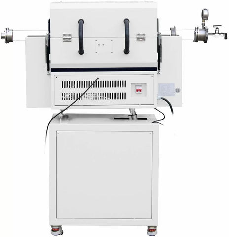 Tube Furnace, Rotary & Tilting, Open Top, Quartz Tube, 1 to 3 Zone, 1200°C