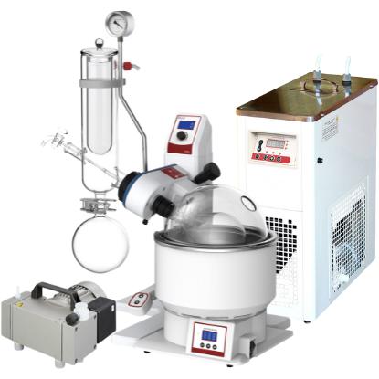 Ai SolventVap 2L Rotary Evaporator, Turnkey, with Chiller and Vacuum Pump