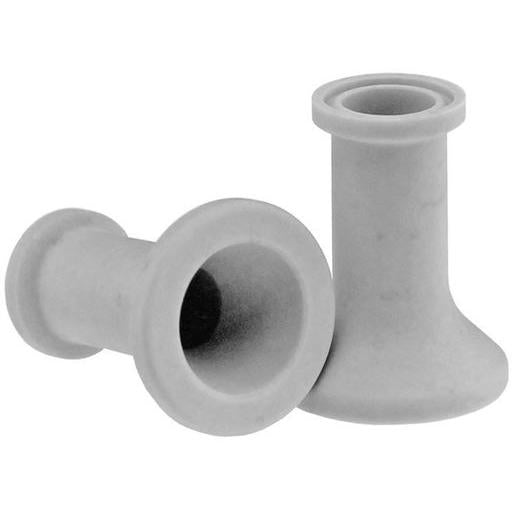 Adapters, Sanitary, Reactor, Lower Outlet, 1" Beaded Pipe, PTFE, Tri-Clamp