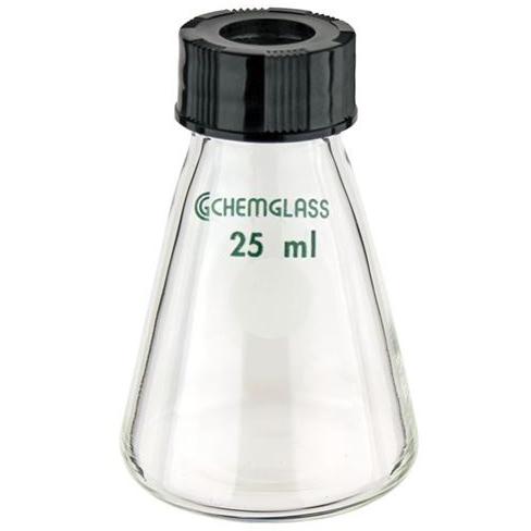 Erlenmeyer Flasks, GPI 20-400 Threads