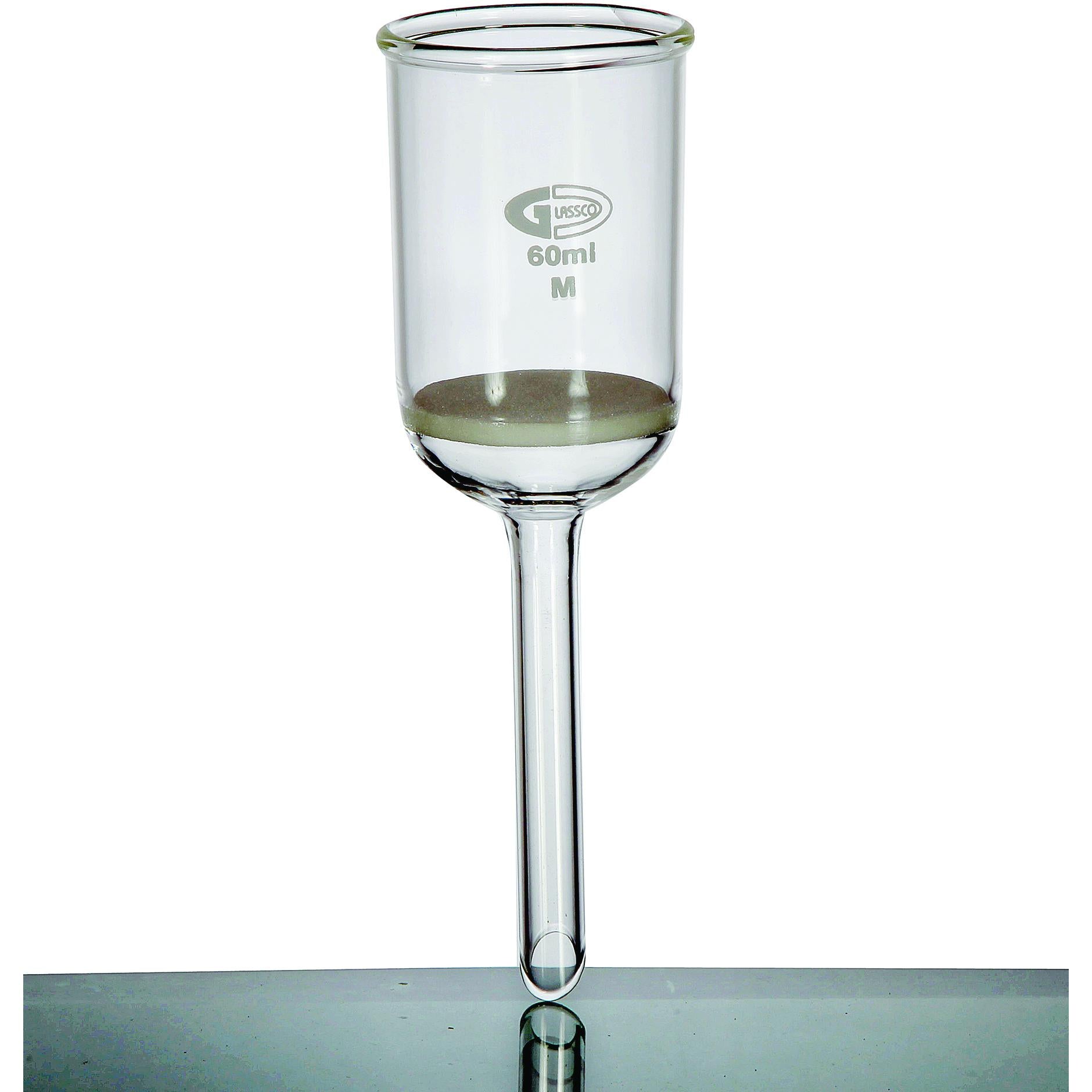 Buchner Funnels with Fritted Discs, Borosilicate Glass
