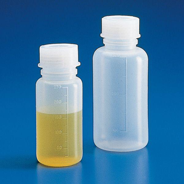 Round Bottles, Wide Mouth, Graduated, LDPE