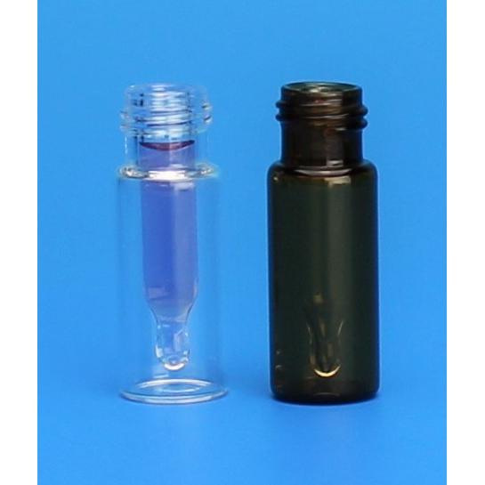9mm Large Opening R.A.M. Vials, Limited Volume, Conical Bottom Step Insert, 12x32mm