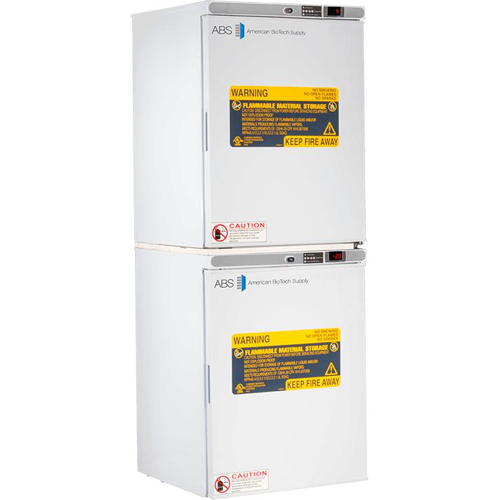 ABS Premier Flammable Storage Combo Refrigerator/Freezer with Natural Refrigerants