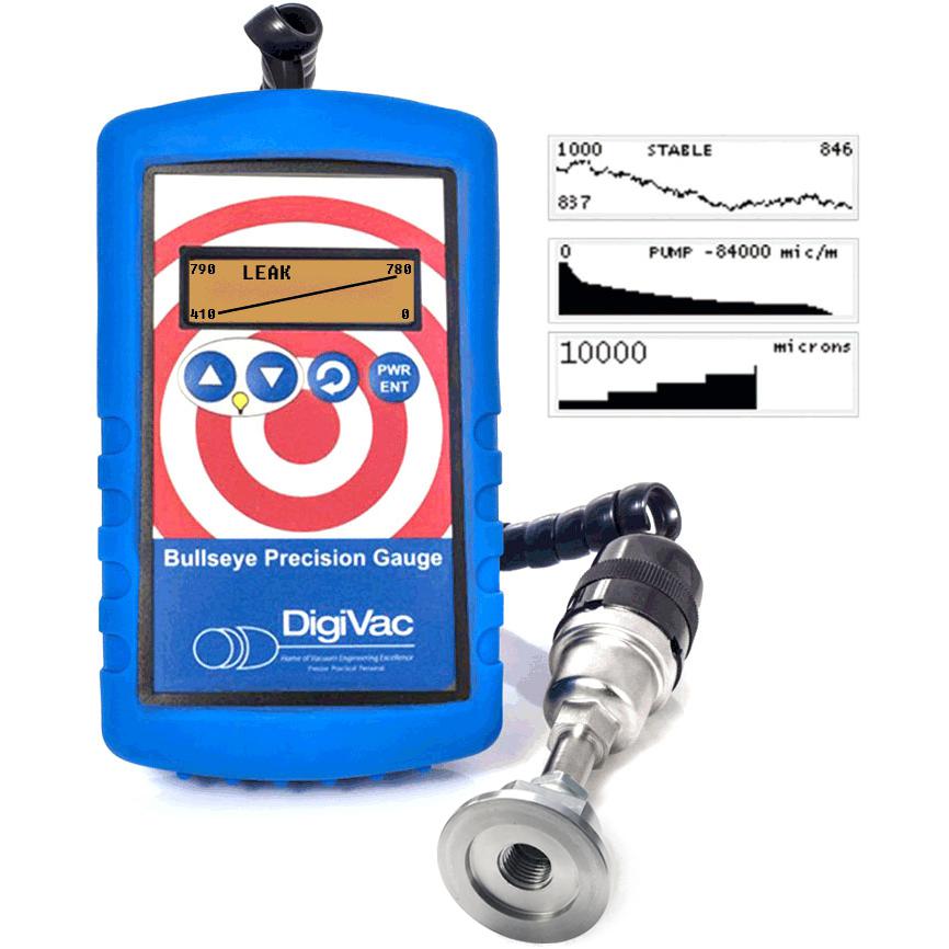 DigiVac Bullseye Precision Vacuum Gauge-531