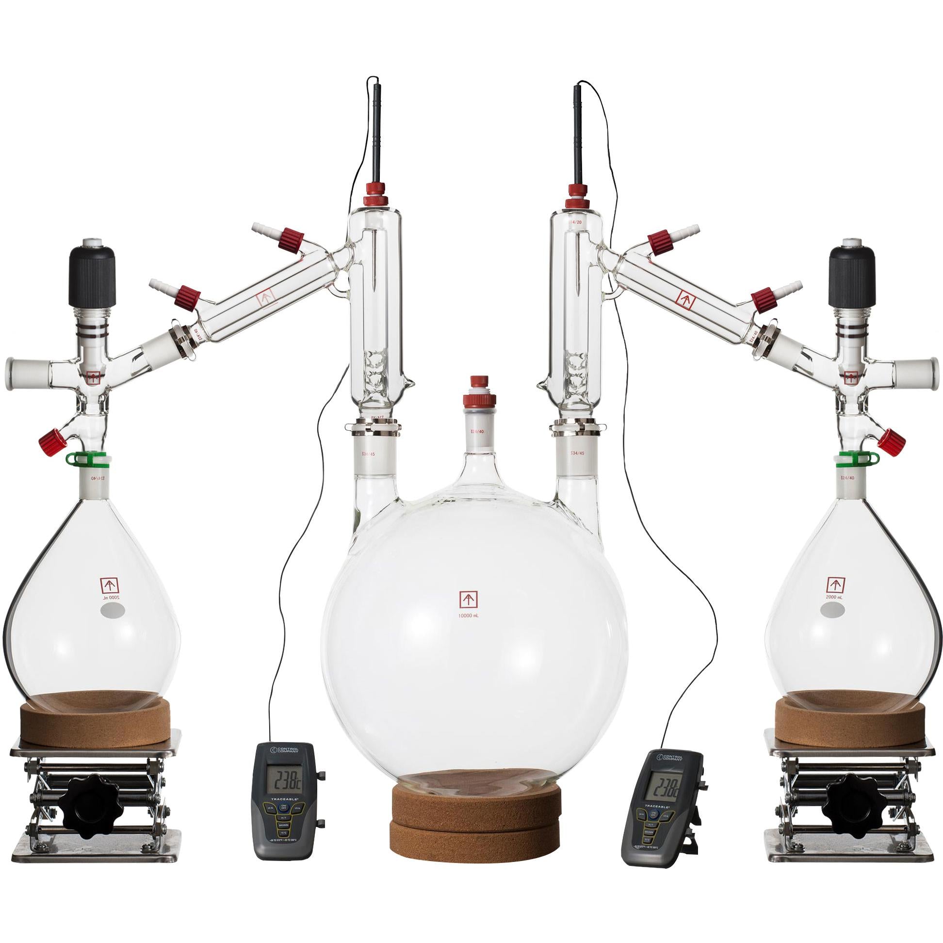 Ai 10L Short Path Distillation Kit, with Valved Adapters
