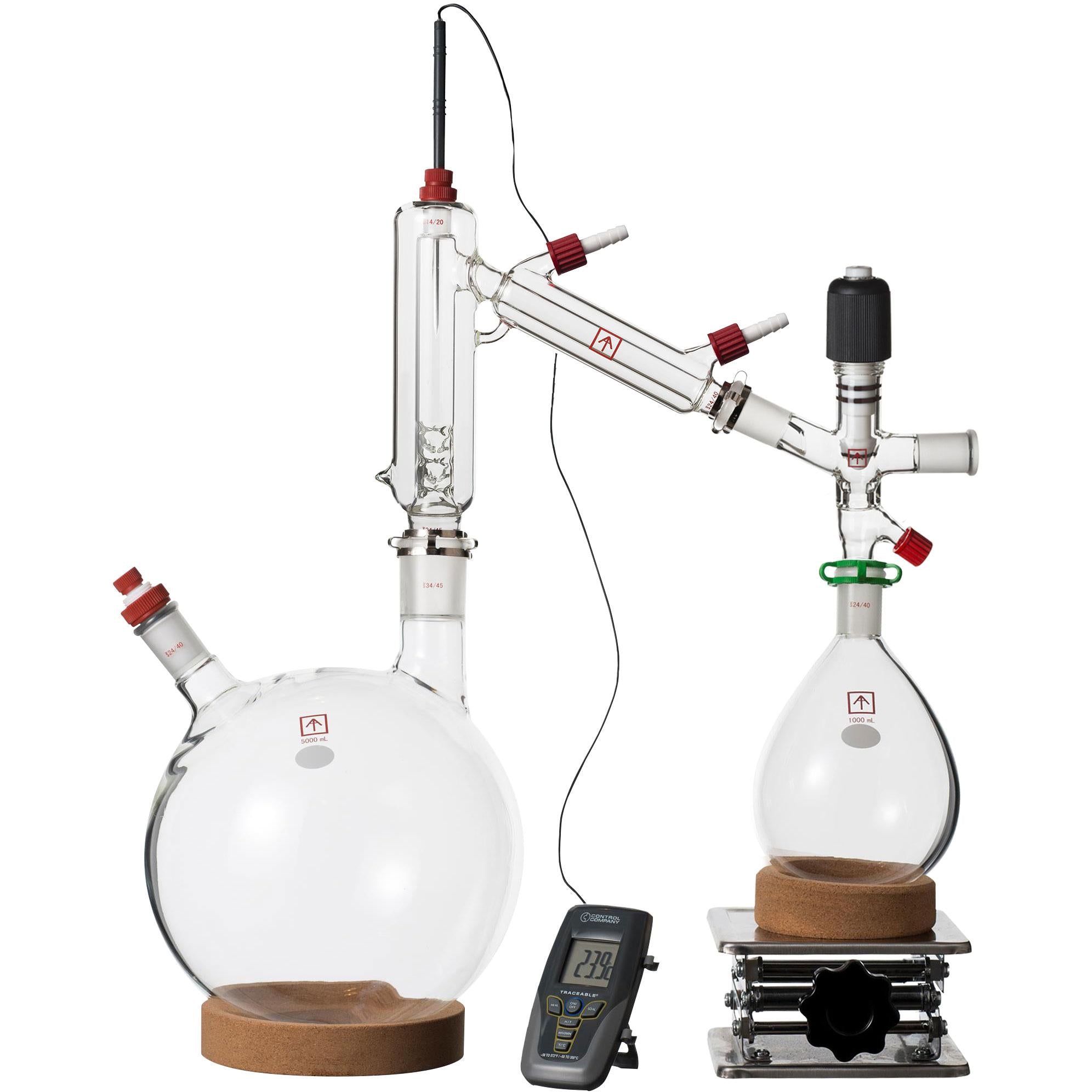 Ai 5L Short Path Distillation Kit, with Valved Adapter