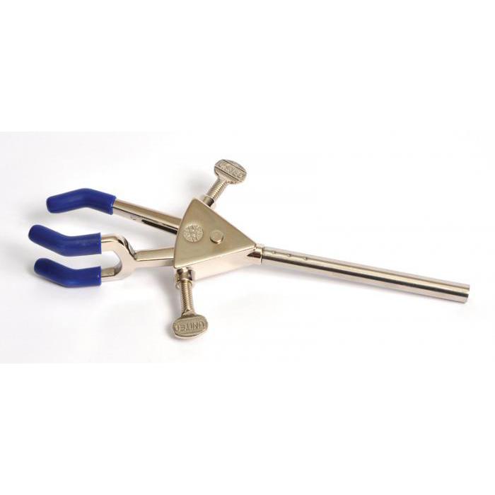 3-Prong Heavy Duty Extension Clamp with Stainless Steel Rod
