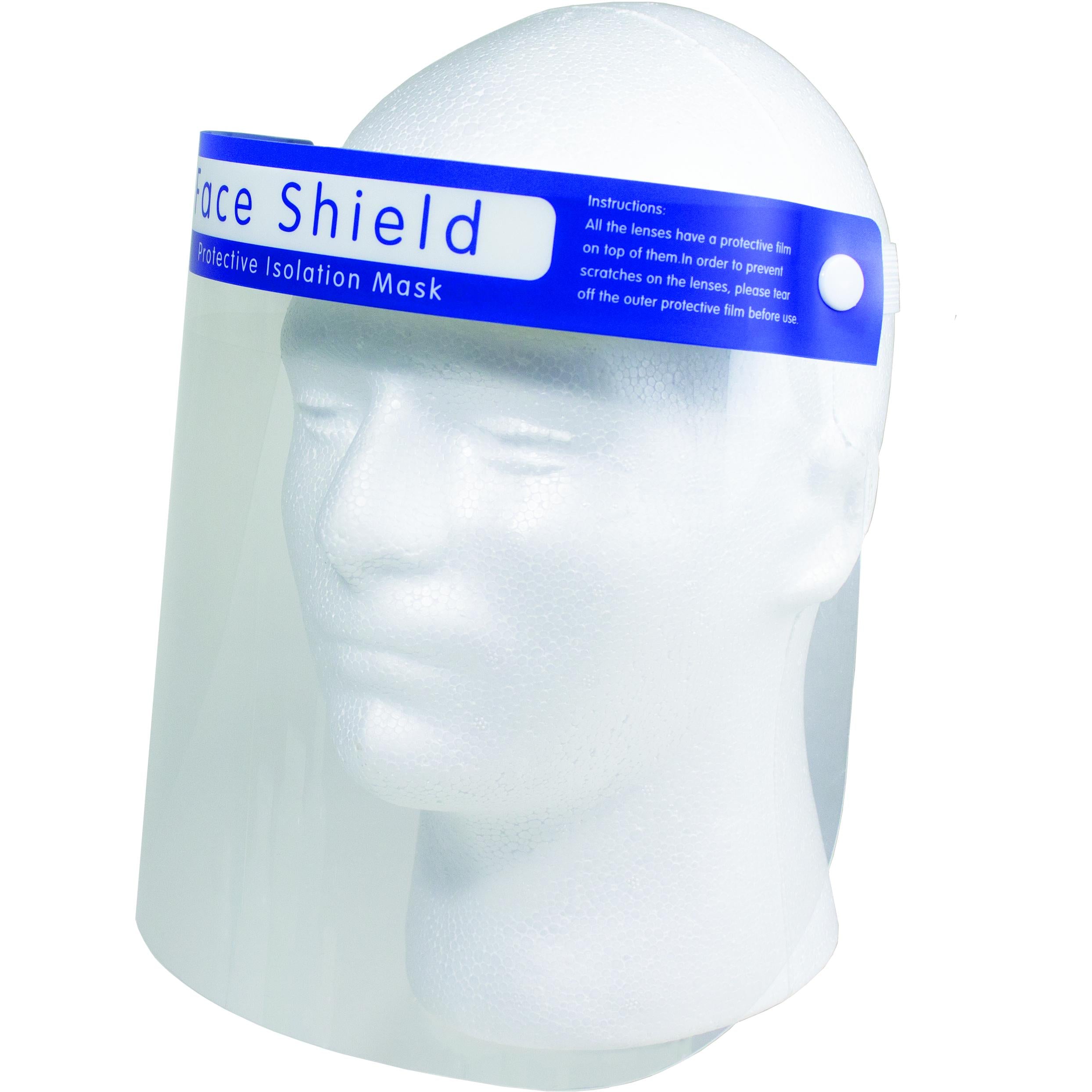 Face Shield, Protective Isolation, PET