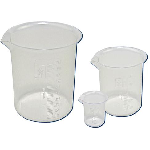 Kartell Griffin Style Beakers, PP/PMP
