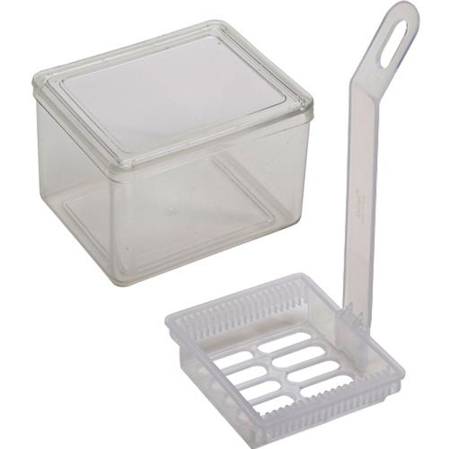 Kartell Slide Staining Jar and Tray with Lid, PMP