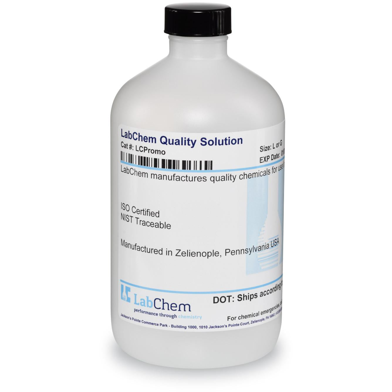 Acetate Buffer pH 4.0 for Chlorine, Iodine