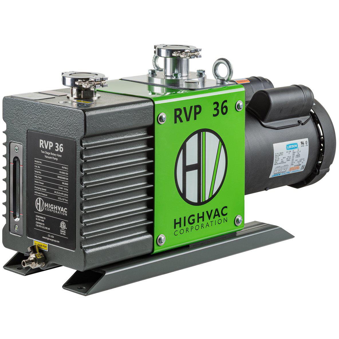 RVP 36 Two Stage Rotary Vane Vacuum Pump