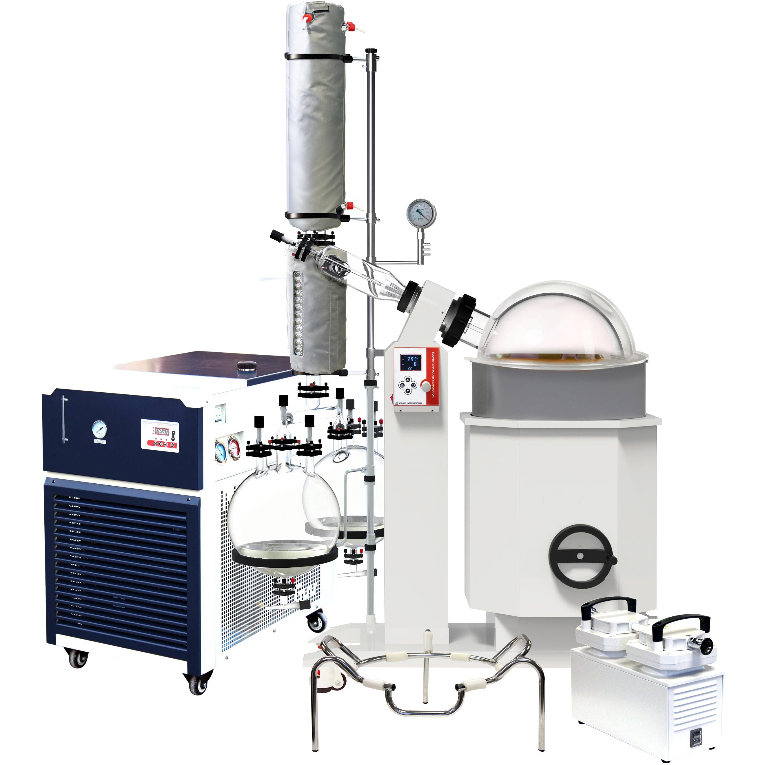 Ai SolventVap 50L Rotary Evaporator, Turnkey, with Ai Chiller and ULVAC Pump